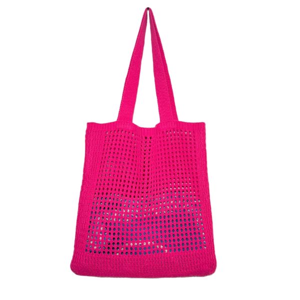Hollow Knitted Shoulder Bags Women Handbag Summer - Image 2
