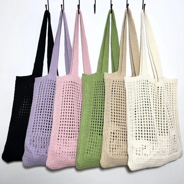 Hollow Knitted Shoulder Bags Women Handbag Summer - Image 10