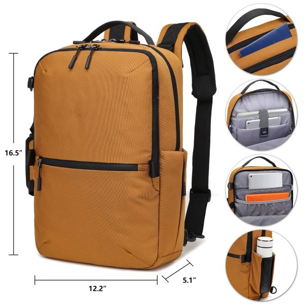 Business Slim Durable Laptop Backpack 15.6 Inch - Image 5
