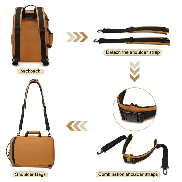 Business Slim Durable Laptop Backpack 15.6 Inch - Image 6