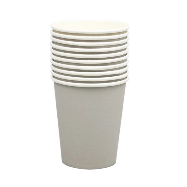8Oz Colored Plain Paper Cup - Image 2