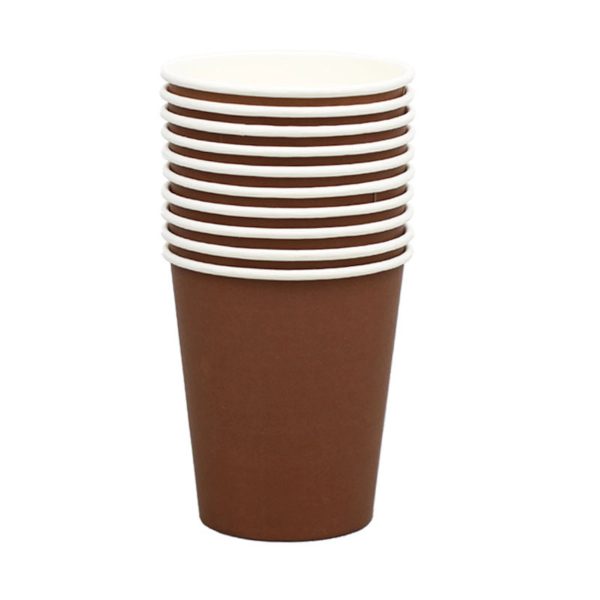 8Oz Colored Plain Paper Cup - Image 3