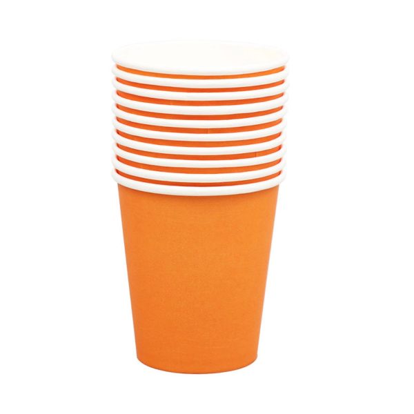 8Oz Colored Plain Paper Cup - Image 6