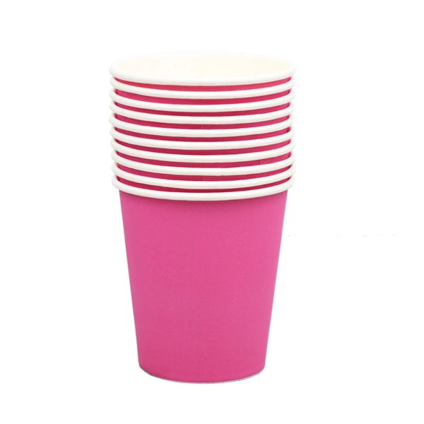 8Oz Colored Plain Paper Cup - Image 8