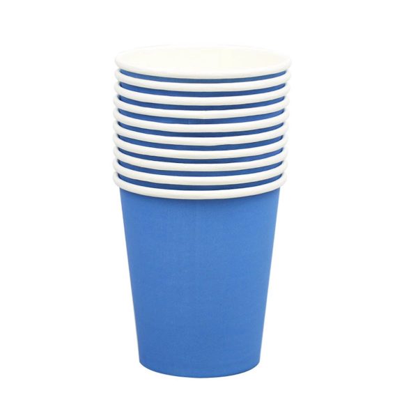 8Oz Colored Plain Paper Cup - Image 14