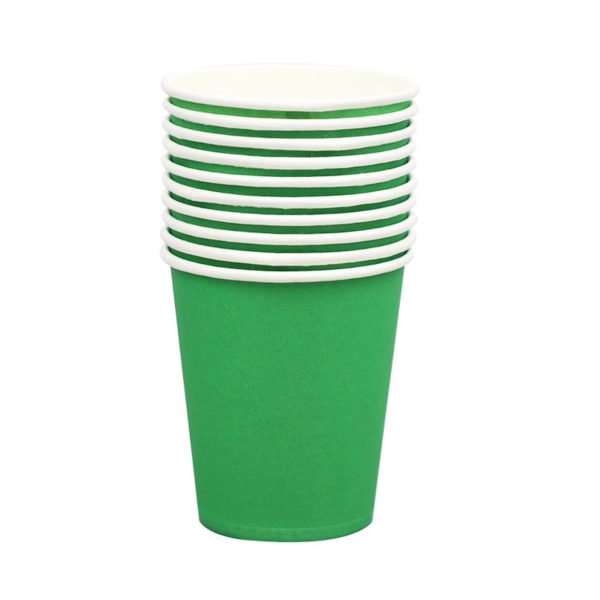8Oz Colored Plain Paper Cup - Image 16