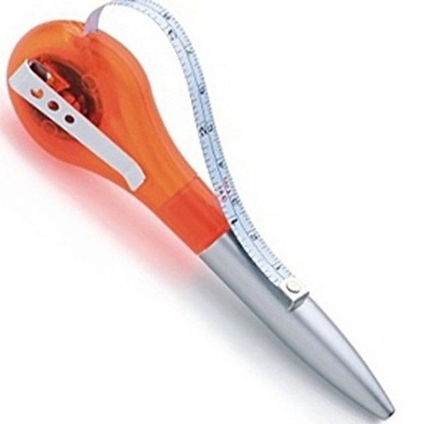 Multi-Functional Ballpoint Pens With Tape Measure