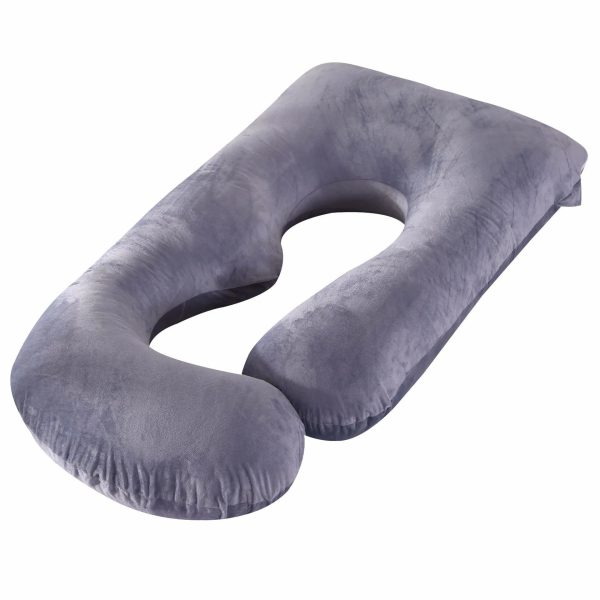 U Shaped Full Body Maternity Pillow With Removable Cover