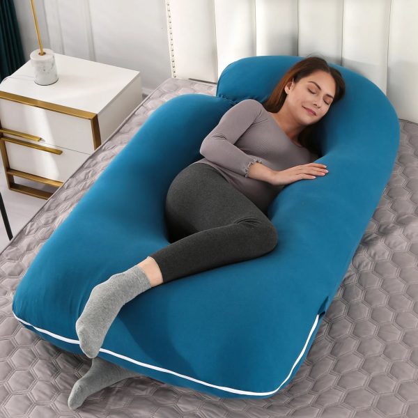 U Shaped Full Body Maternity Pillow With Removable Cover - Image 7