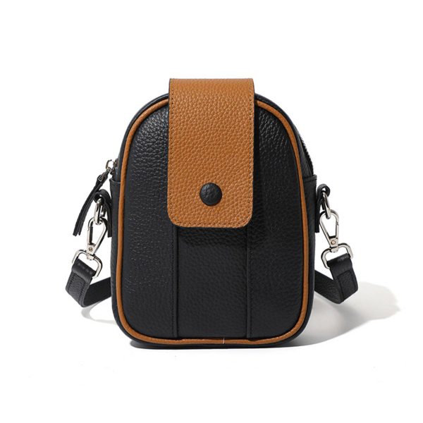 Genuine Leather Multifunctional cross-body phone bag