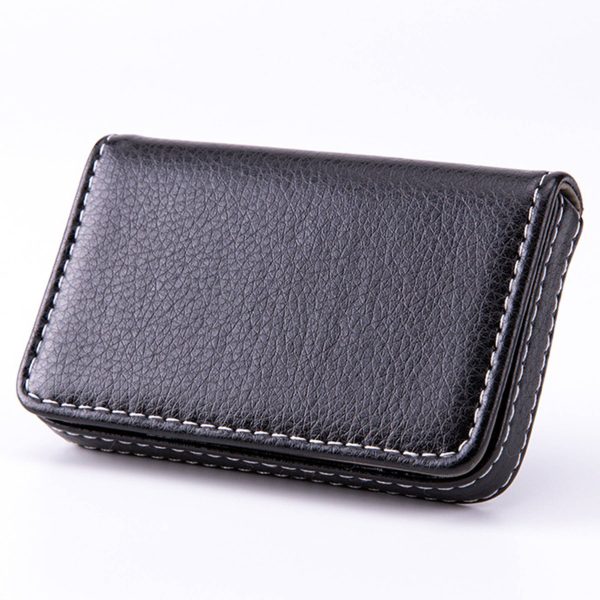 PU leather business card storage bag - Image 3