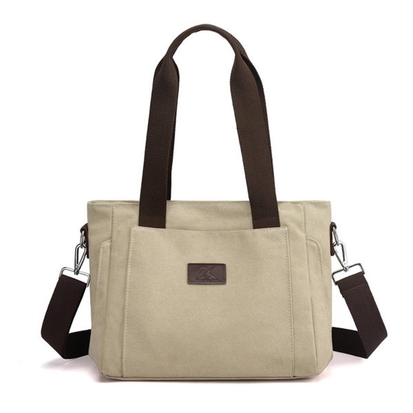 Women canvas cross-body bag Ladies Satchel for Daily Use - Image 3