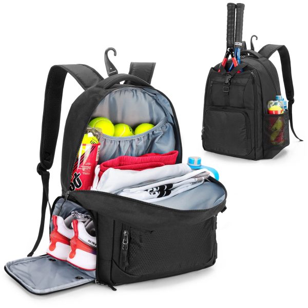 Tennis Backpack With Separate Shoe Space - Image 4