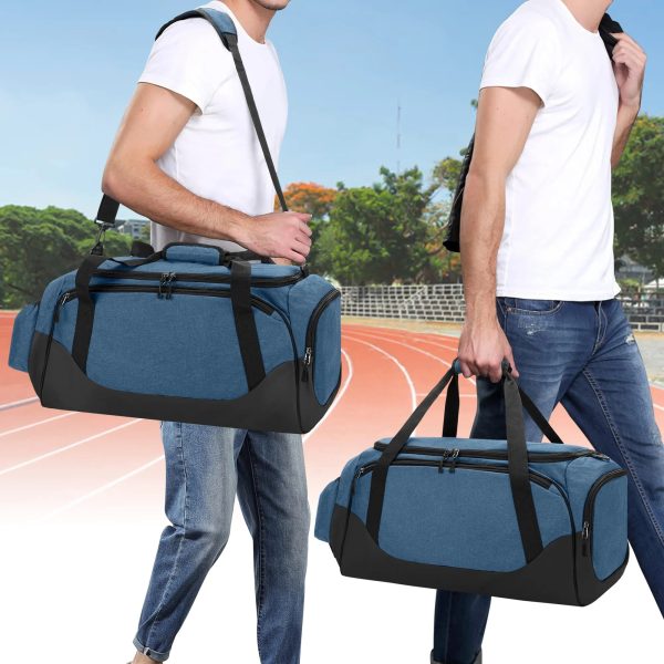 Travel Duffel With Cooler Bag For 6 Can Drinks - Image 5