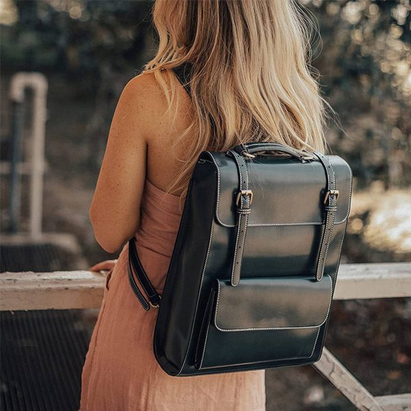 PU Backpack Tote Bag for Women - Image 2
