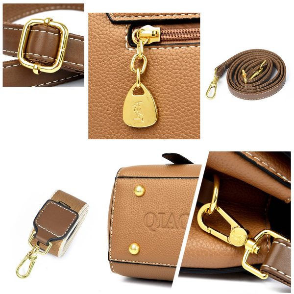 PU Travel Casual Ladies Shoulder Cross-body Bag - Image 9