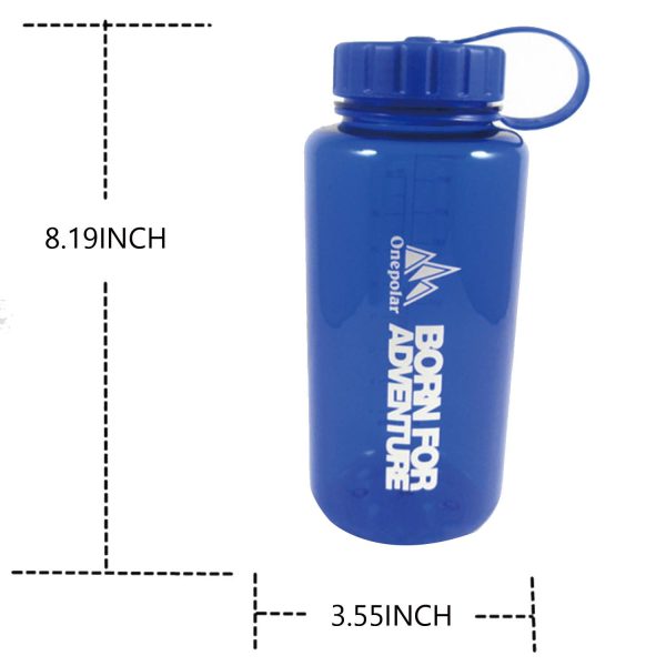 Classic Plastic Sports Water Bottle - Image 4