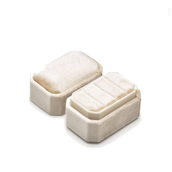 Compatc Portable Soft Velvet Ring Box w/ Large Capacity