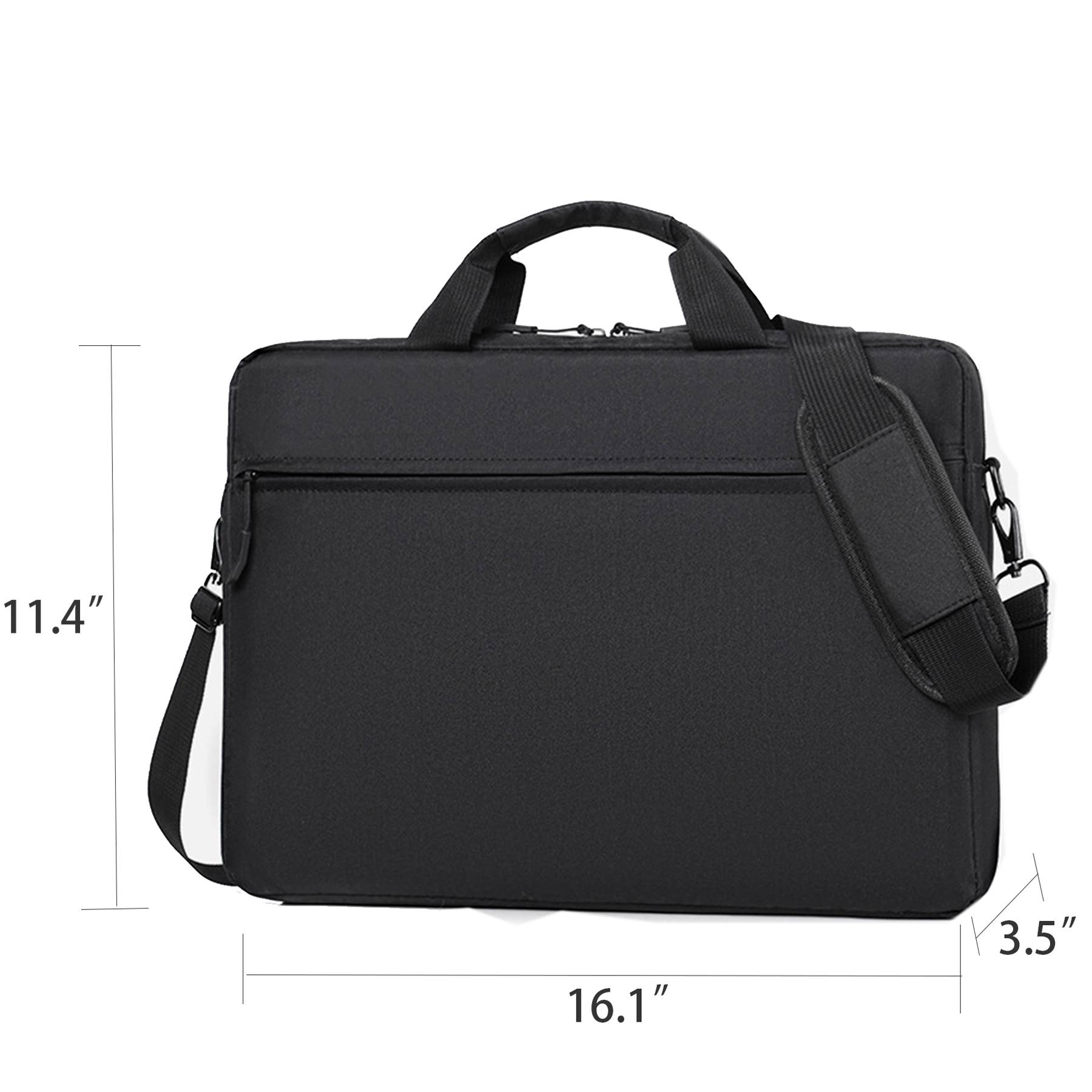 Polyester Laptop Classic Slim Briefcase Crossbody Bag - Image 4