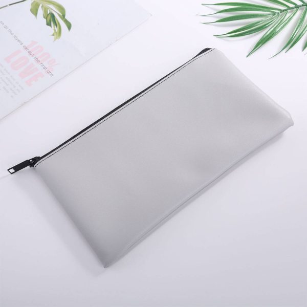 PU Leather Pencil Case Storage Bag - Image 3