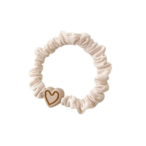 Women'S High Elastic Durable Heart Hair Tie - Image 4
