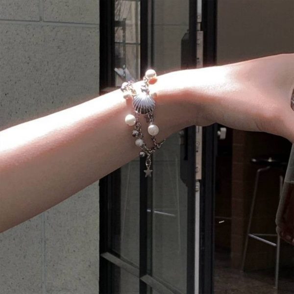 Alloy Fashion shell pendant bracelet - Image 3