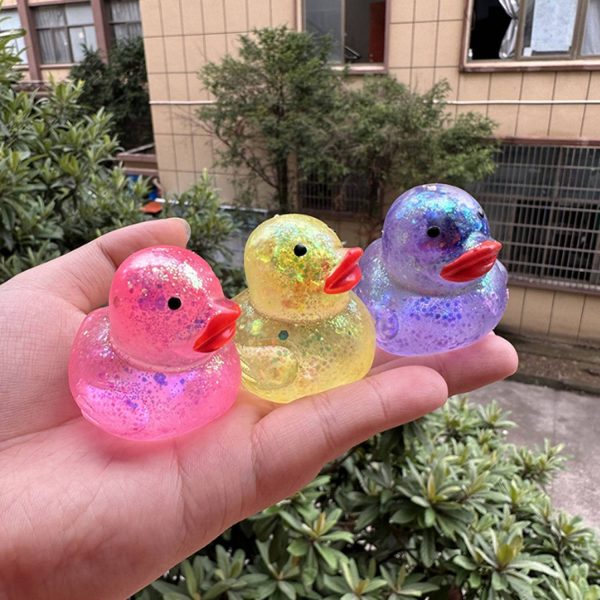 Non-toxic TPR Duck Stress Relief Toy - Image 5