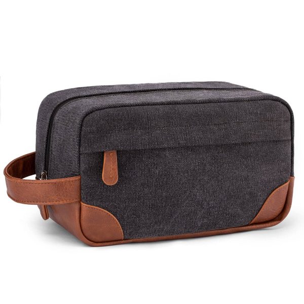 Canvas Waterproof Toiletry Hanging Cosmetic bag - Image 4