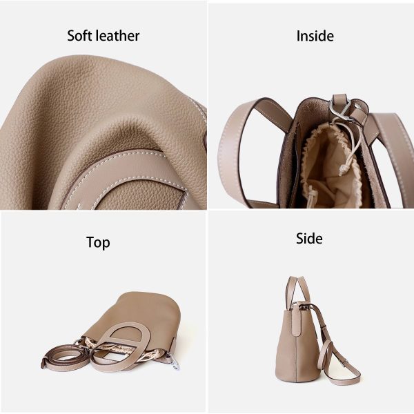 Genuine Leather Ultra-soft premium bucket bag - Image 8