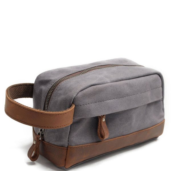 Canvas Travel Water-resistant Toilet Bag