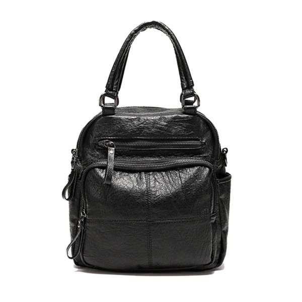 PU Leather Backpack for women - Image 2