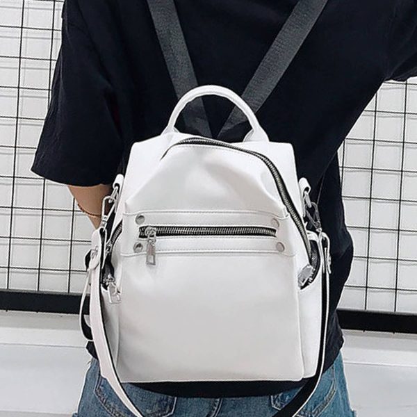 PU Leather Women Backpack Purse