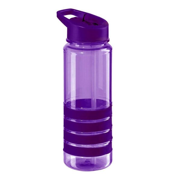 26Oz Lightweight Durable Plastic Water Bottle W/ Straw - Image 2