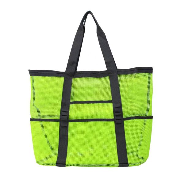 Nylon Mesh Portable Beach Tote Bag - Image 4