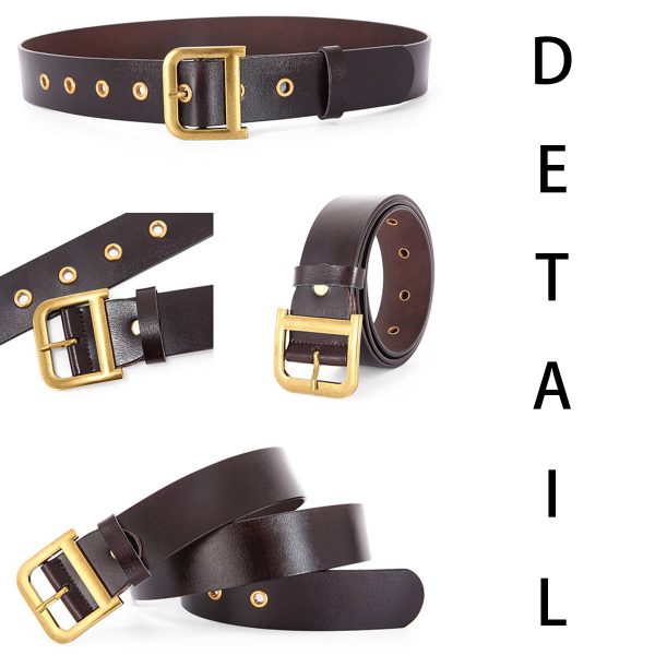 PU Leather Wear it with a dress belt - Image 7