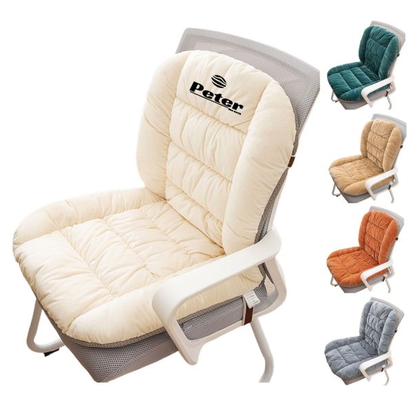 Non-Slip Soft Warm Velvet Cushioned Chair Seat Pad - Image 7
