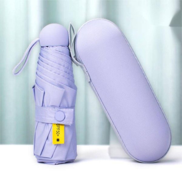 Portable Folding Sun Umbrella With Bag - Image 7