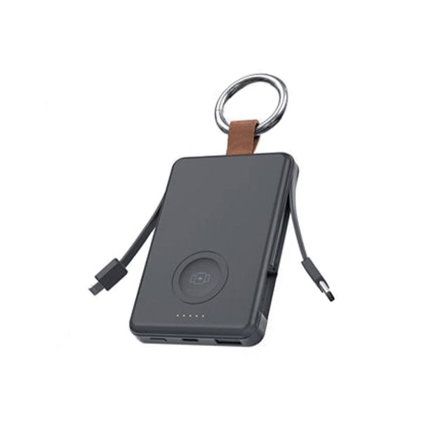 5000Mah Fast Charging Power Bank With Built-In Data Cable - Image 2
