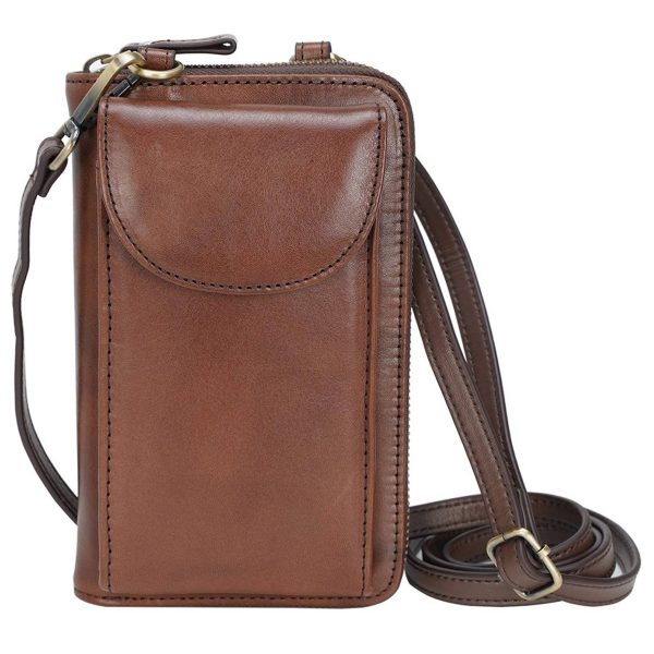 PU buckle zipper multifunctional shoulder bag