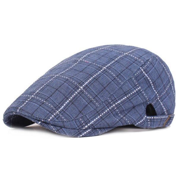 Men Flat Cap Newsboy Hat - Image 3