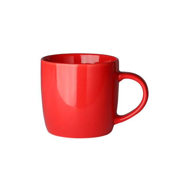 15 oz. Large Smooth Ceramic Coffee Mug w/ Handle - Image 4