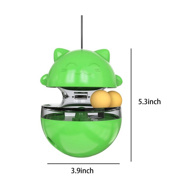 Plastic Cat Toys Kitty Food Dispenser Ball - Image 7