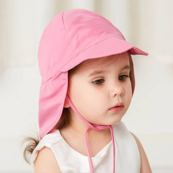 Breathable Cotton Baby Sun Hat with UV Protection - Image 9