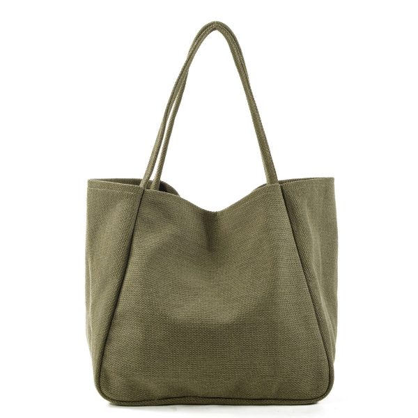 Jute Foldable Tote Bag for women - Image 3