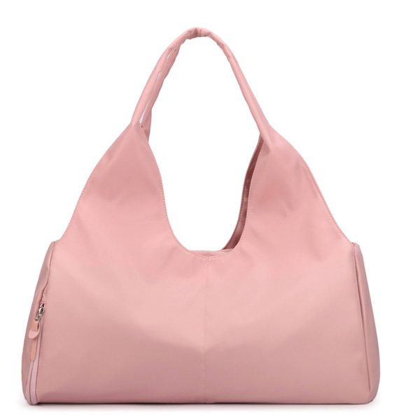 Nylon sports totes bags with shoes compartment for women - Image 2