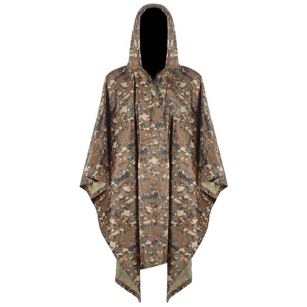 Multifunctional Rain Poncho for Adult