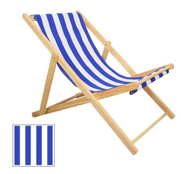 Wood Outdoor folding beach chairs - Image 2