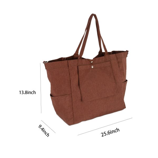 Large Nylon Tote Bag for women - Image 4