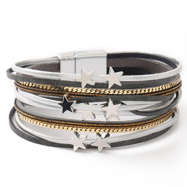 PU Personalized fashion lucky bracelet - Image 2