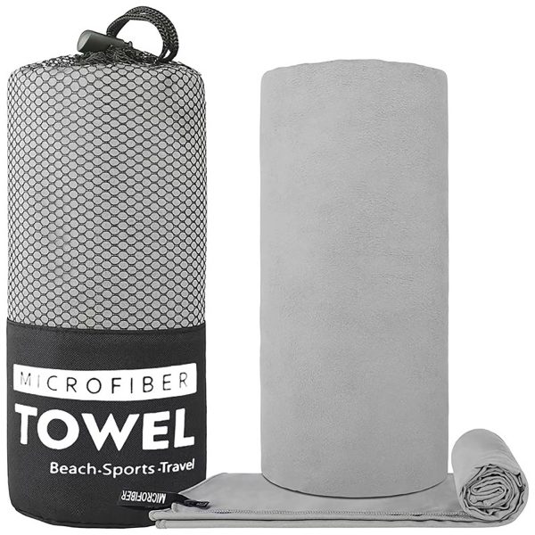 Dual-Sided Microfiber Sports Towel Quick Dry & Portable
